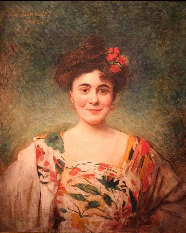 Léon Bonnat - Ritratto della signora Dotézac